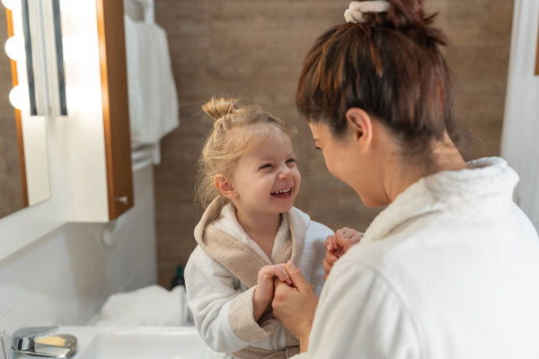 Fréquence toilette intime de son enfant