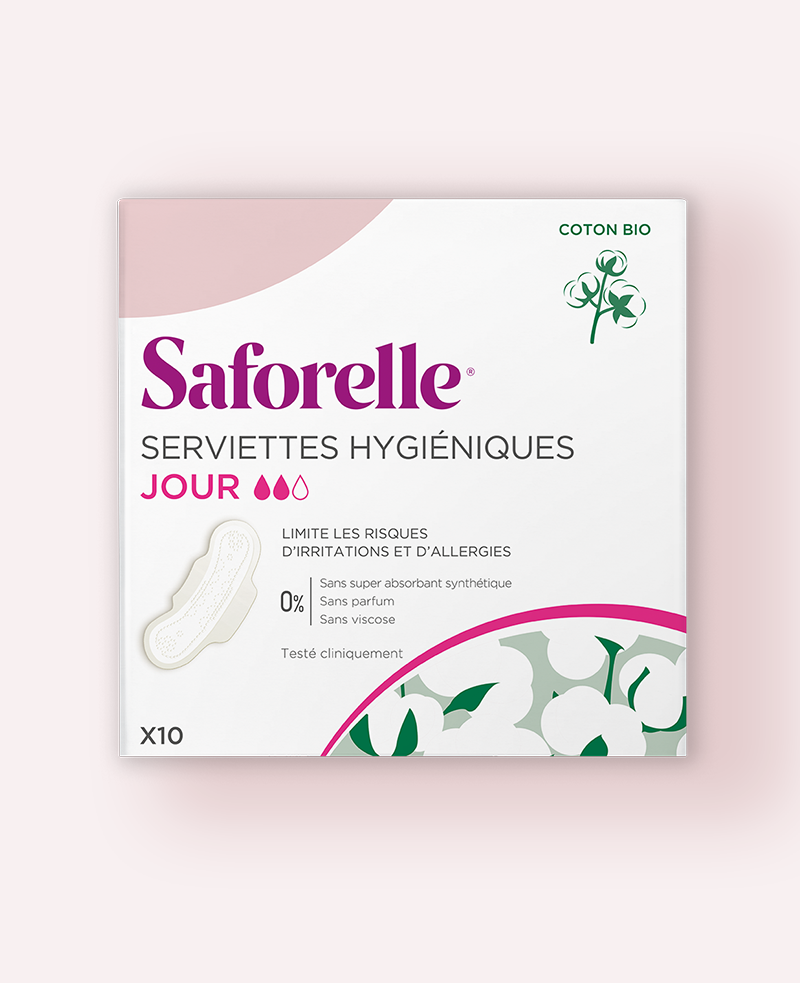 Serviettes Hygiéniques Jour Coton BIO