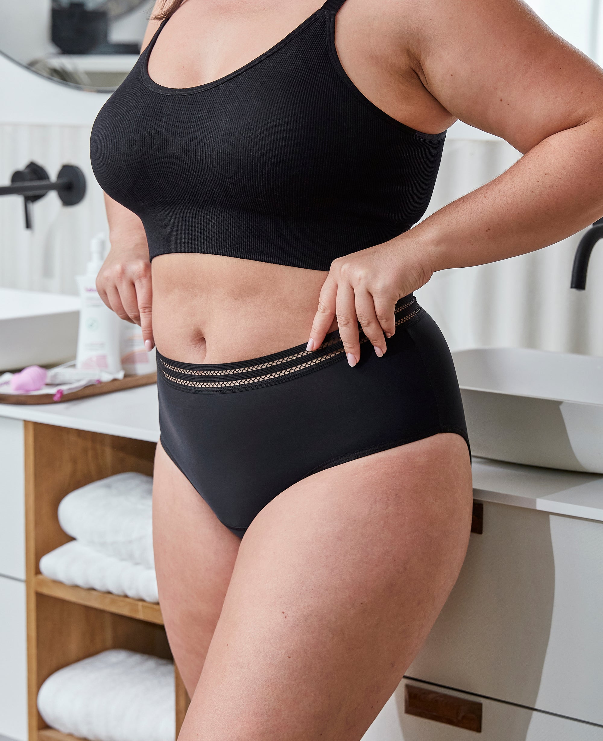 Culotte menstruelle classic vue de 3/4