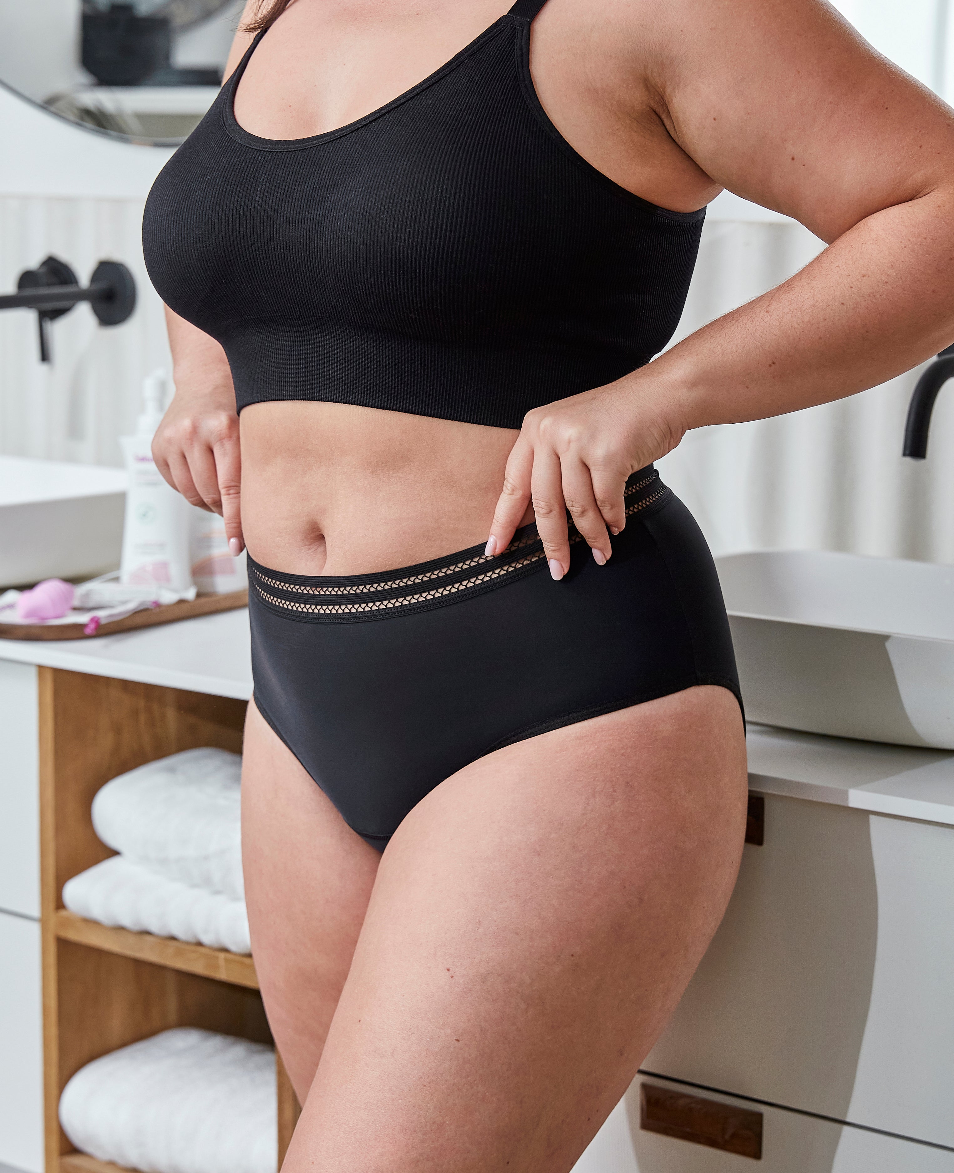 Culotte menstruelle classic vue de 3/4