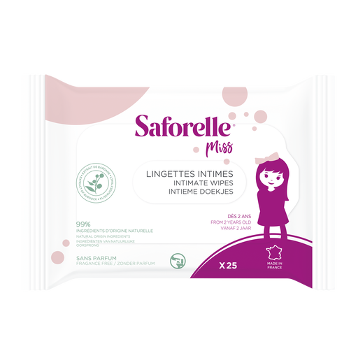 Lingette Intime petite fille - Toilette Intime - Saforelle